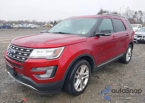 2017 Ford Explorer Xlt from USA, damaged, VIN 1FM5K8D87HGD10627